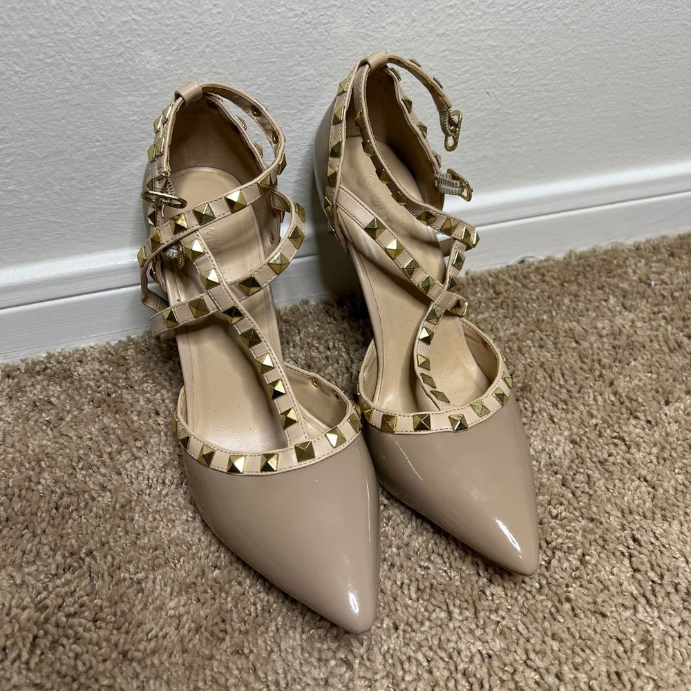 ADORA-64 Sexy Studded Stilletto Heels